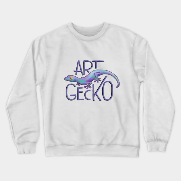 Art Gecko Crewneck Sweatshirt by Manicdoodler